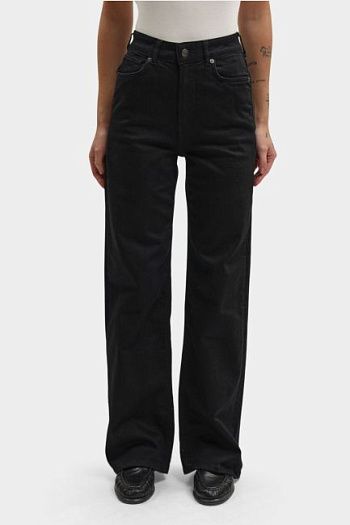 Джинсы широкие черные Pepe Jeans