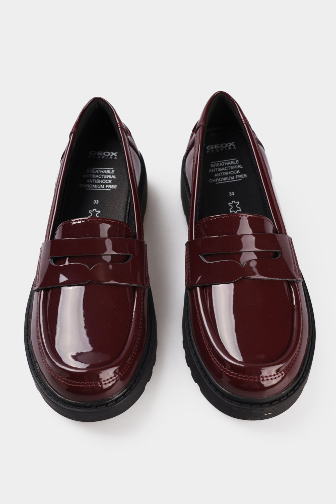 J3620C000HH Лоферы Geox Бордовый