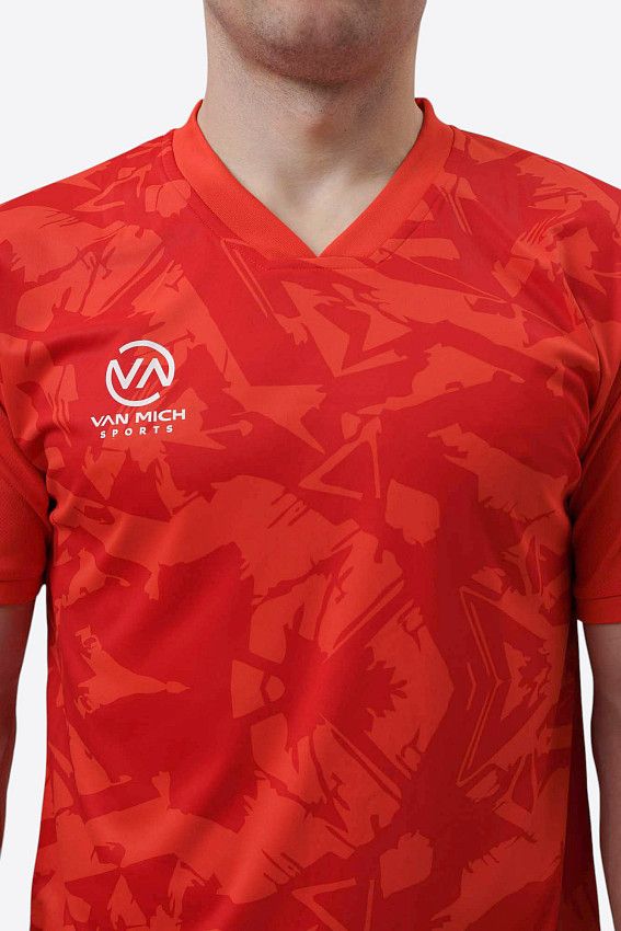 Футболка игровая Van Mich Спорт Красный