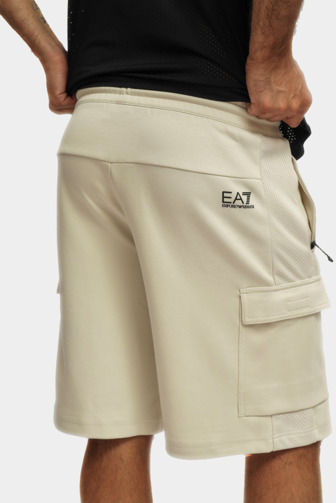 7M000326_AF12660 Шорты трикотажные EA7 Бежевый