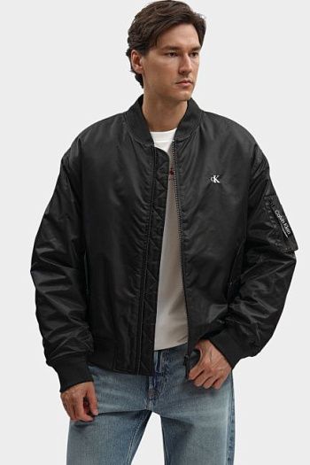 Бомбер черный Calvin Klein Jeans