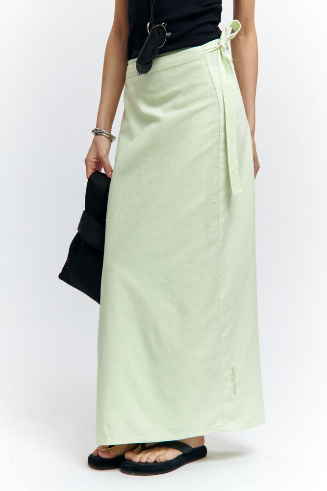 VW-OMA-55-445 юбка льняная van mich 