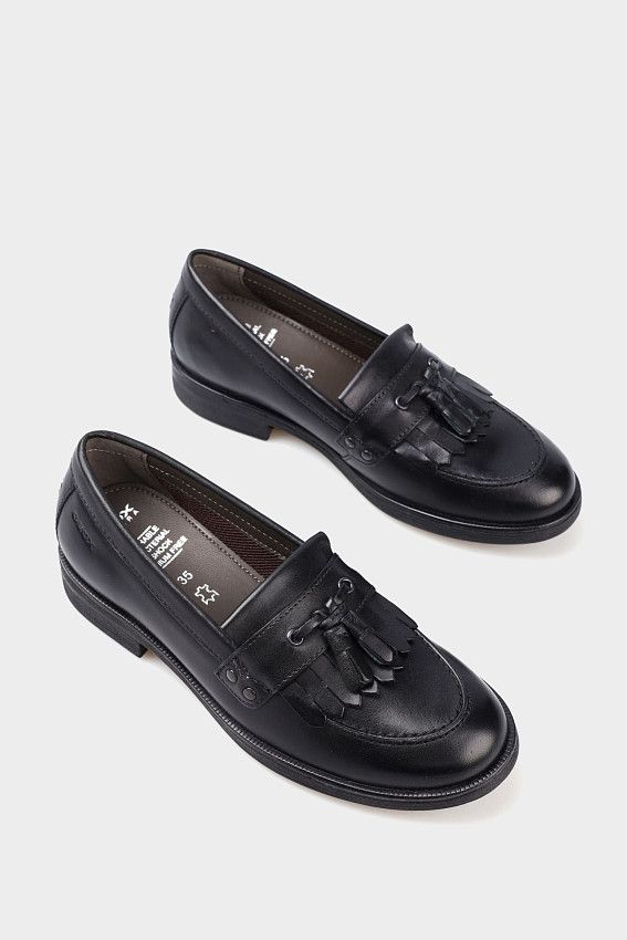 Лоферы Geox Черный