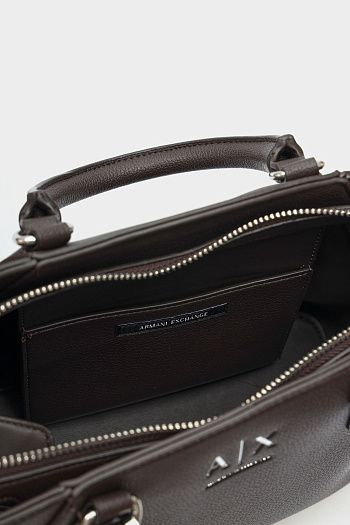 Сумка тоут бежевая Armani Exchange