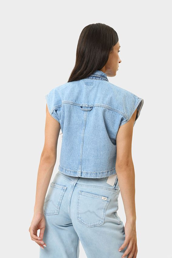 Жилет джинсовый Mustang