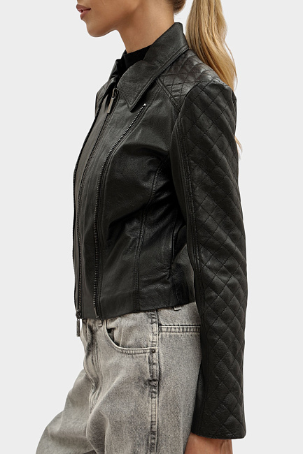 Куртка кожаная Armani Exchange