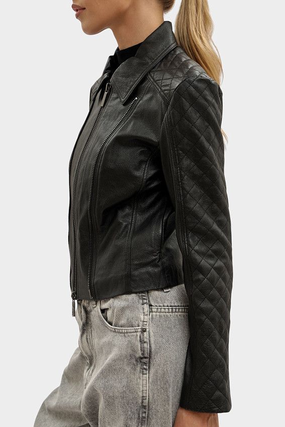 Куртка кожаная Armani Exchange