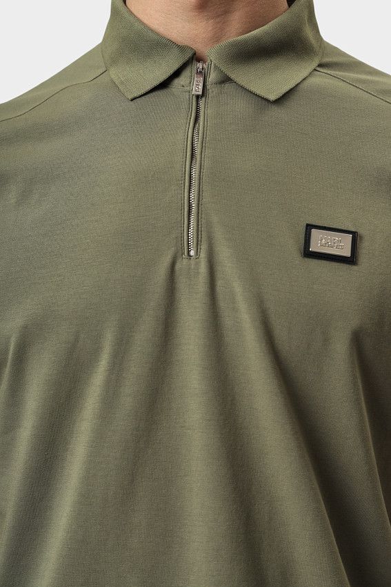 Поло Karl Lagerfeld Хаки