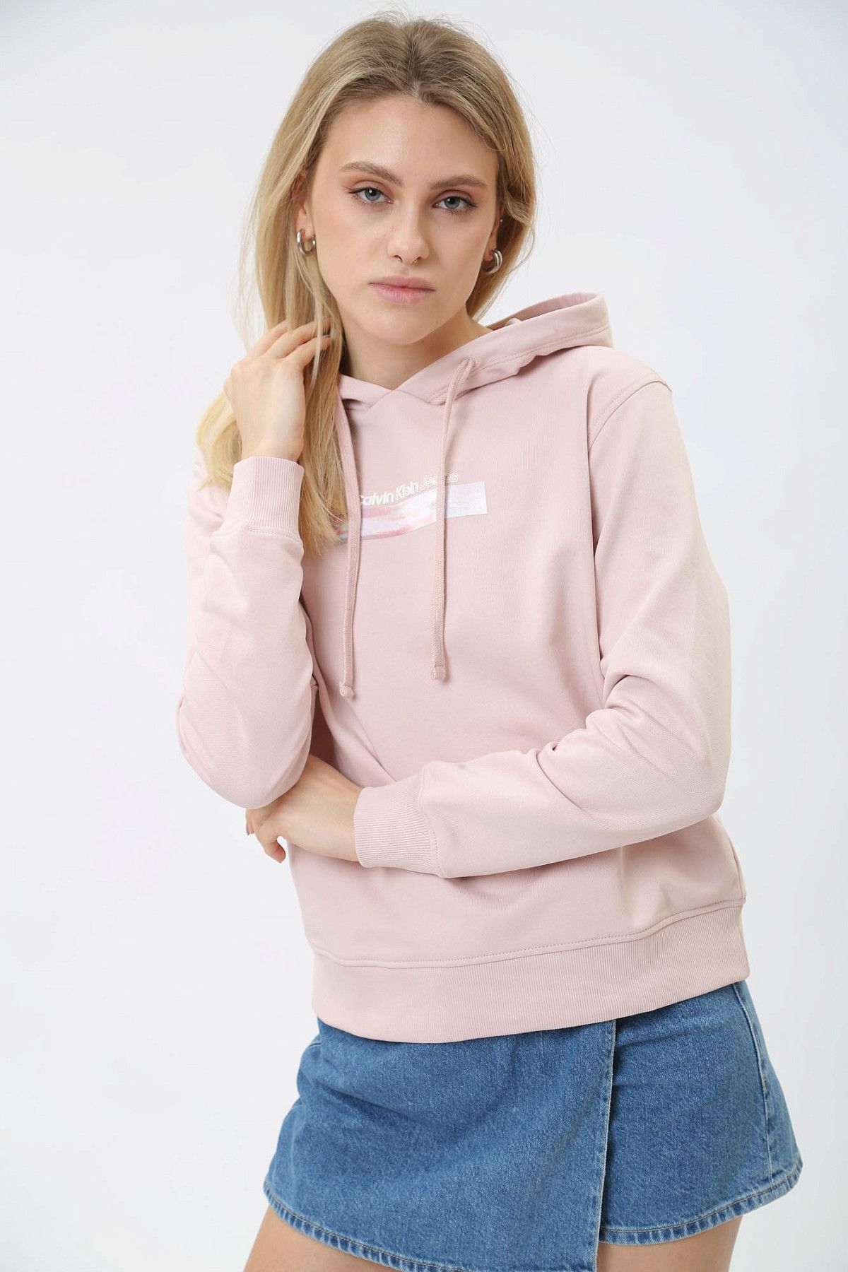Худи Calvin Klein Jeans Розовый