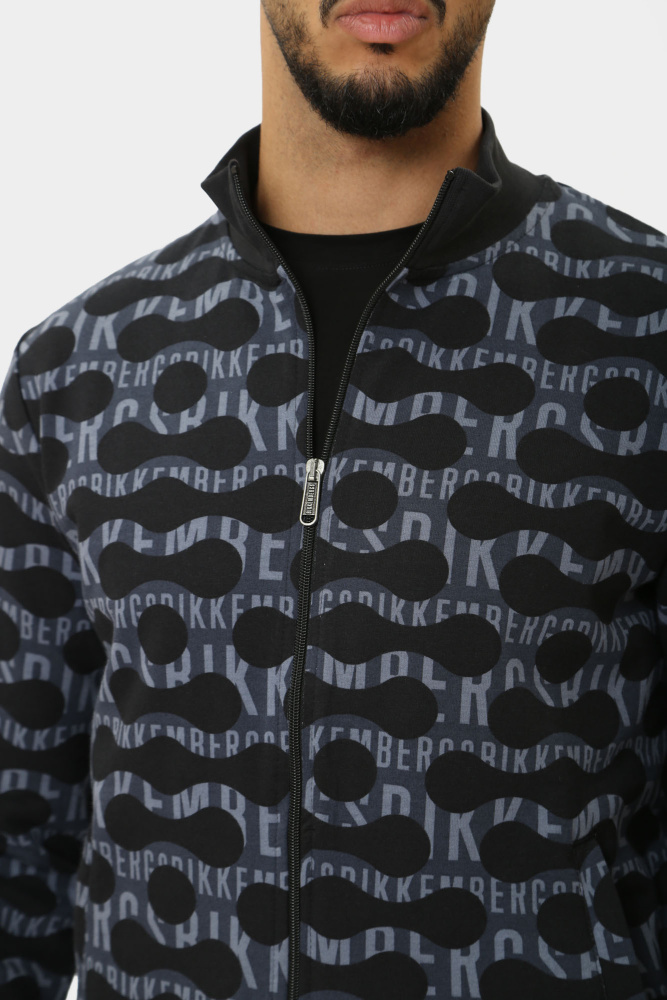 PBMF0210 Толстовка Bikkembergs Черный