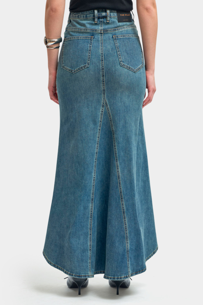 W-261-FT-56-5281A юбка джинсовая the hills 