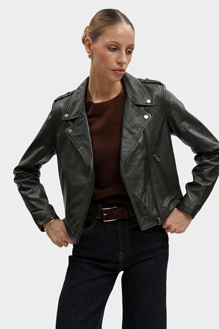 Куртка кожаная Pepe Jeans