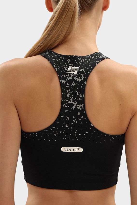 Топ спортивный EA7 Черный