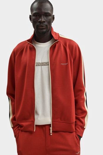 Толстовка красная Armani Exchange