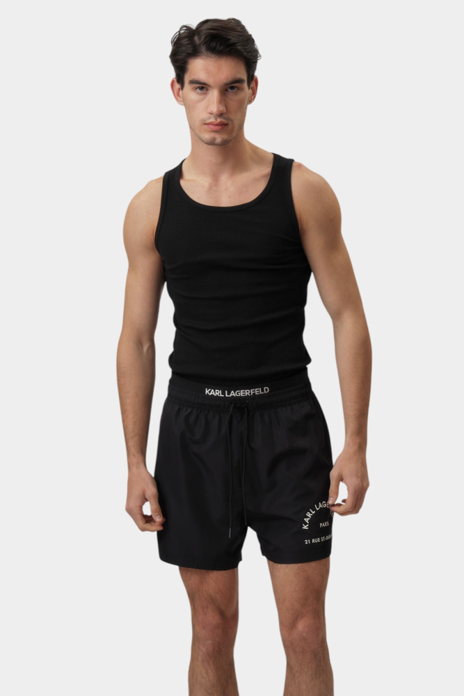 A1M4605 Шорты плавательные Karl Lagerfeld Черный
