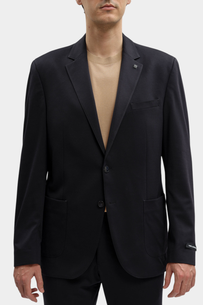 561034_155280 Пиджак классический Karl Lagerfeld Синий