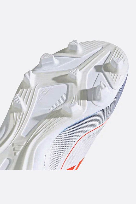 Бутсы Adidas 'F50 CLUB FxG J FTWWHT/SOLRED/LUCBLU'