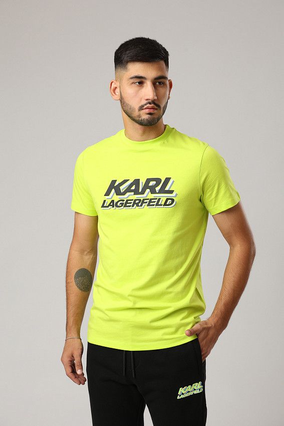 Футболка Karl Lagerfeld Салатовый