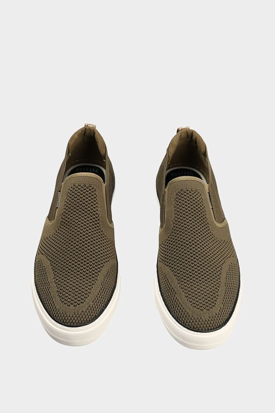 Слипоны Mustang Зеленый