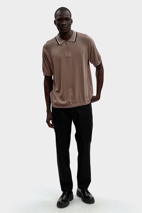 Поло Armani Exchange Коричневый