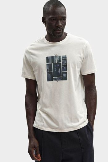 Футболка хлопковая белая Armani Exchange