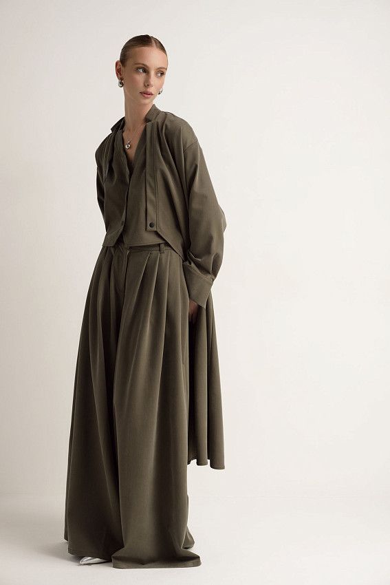 Платье The Hills Хаки