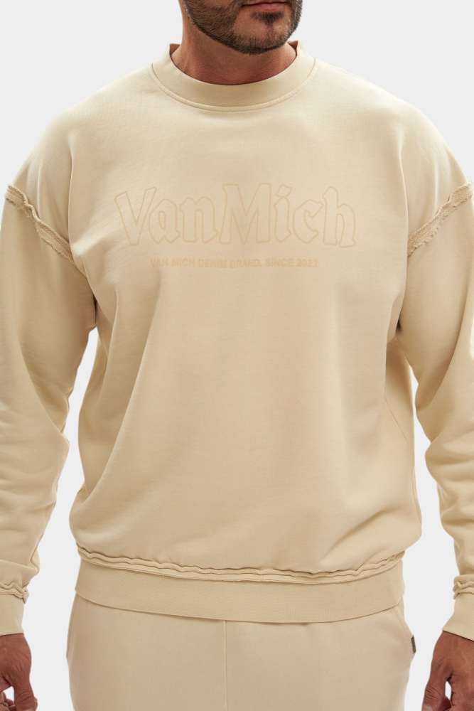 VM-ERK-20-584 Свитшот Van Mich Бежевый