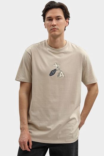 Футболка из хлопка Armani Exchange