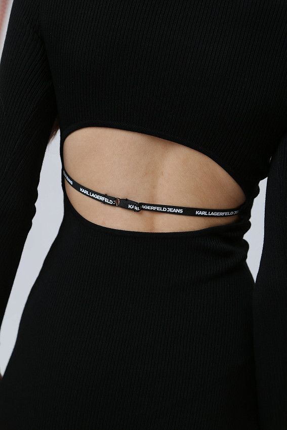 Платье Karl Lagerfeld Jeans Черный