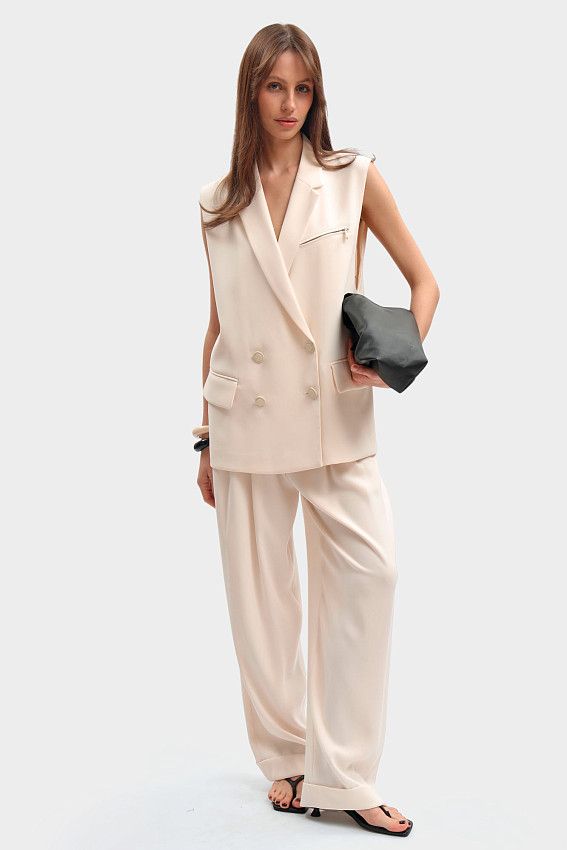 Брюки Armani Exchange Бежевый