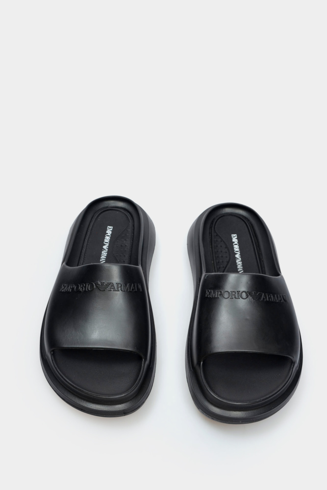 EM005960_AF26000 Шлепки Emporio Armani Черный