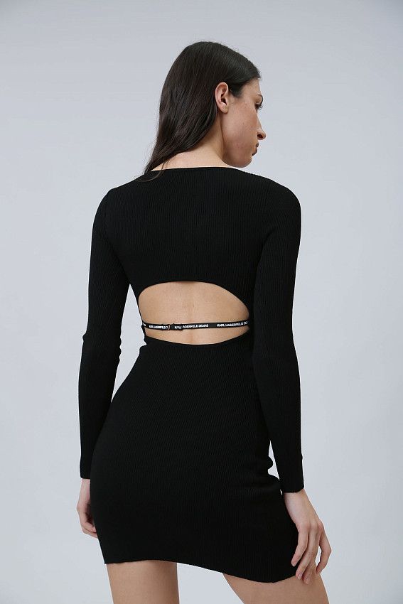 Платье Karl Lagerfeld Jeans Черный