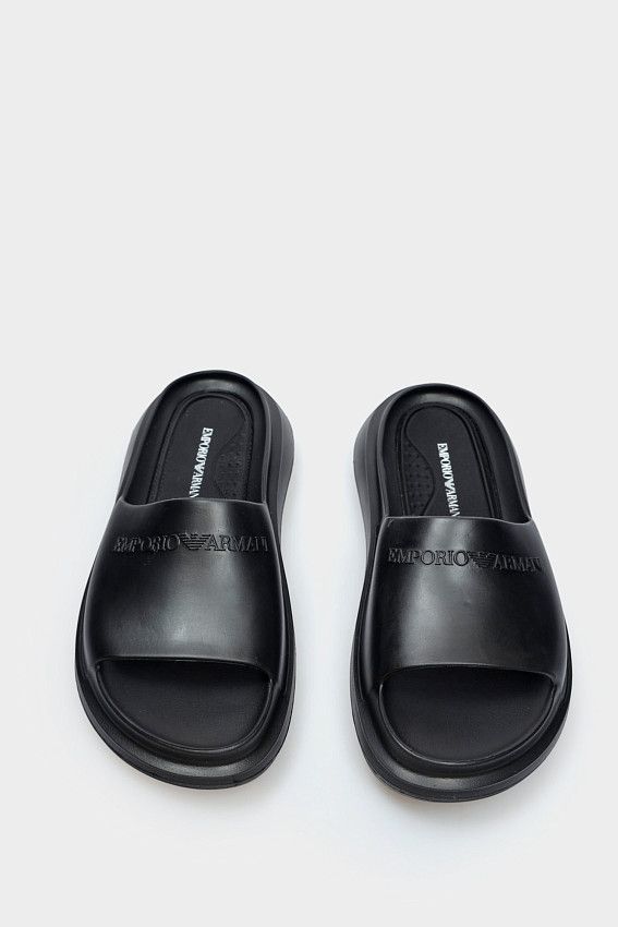 Шлепки Emporio Armani Черный