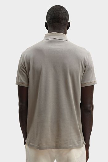 Поло из хлопка Emporio Armani