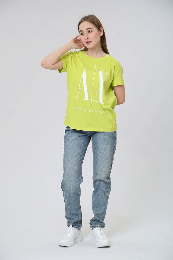 Футболка Armani Exchange Салатовый