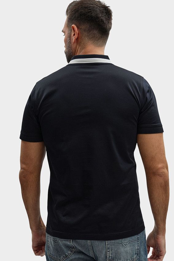 Поло Karl Lagerfeld Синий