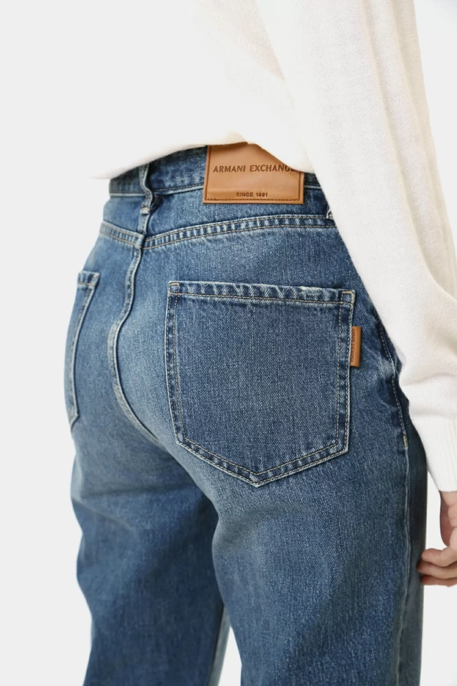 6DYJ16_Y19HZ брюки джинсовые armani exchange 