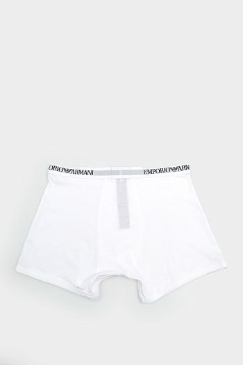 Носки хлопковые белые Emporio Armani