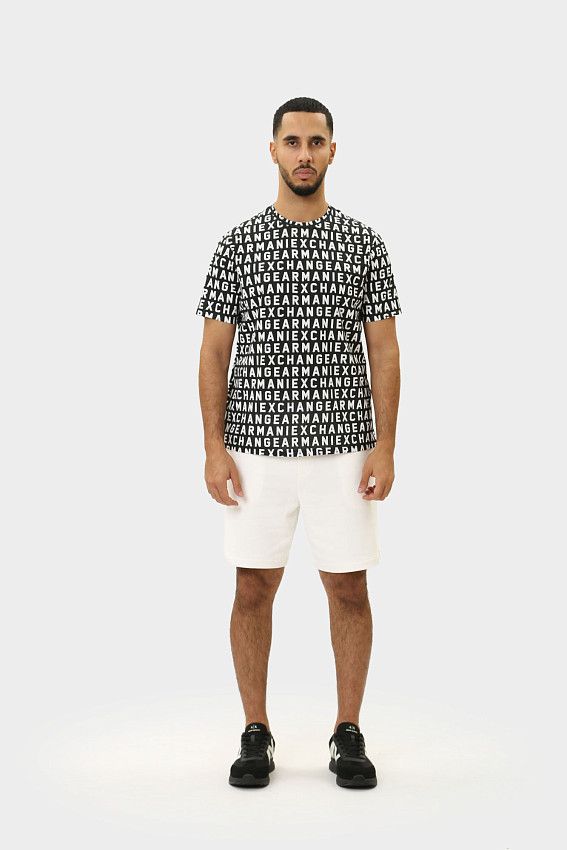 Шорты трикотажные Armani Exchange Белый