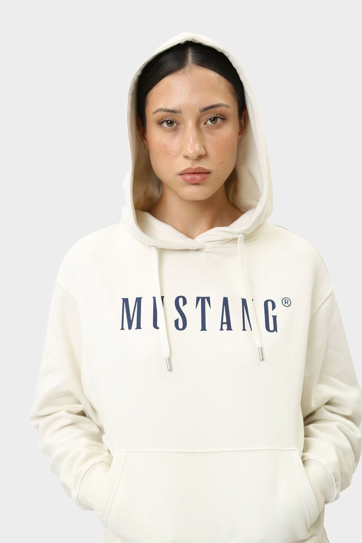 Худи Mustang Молочный