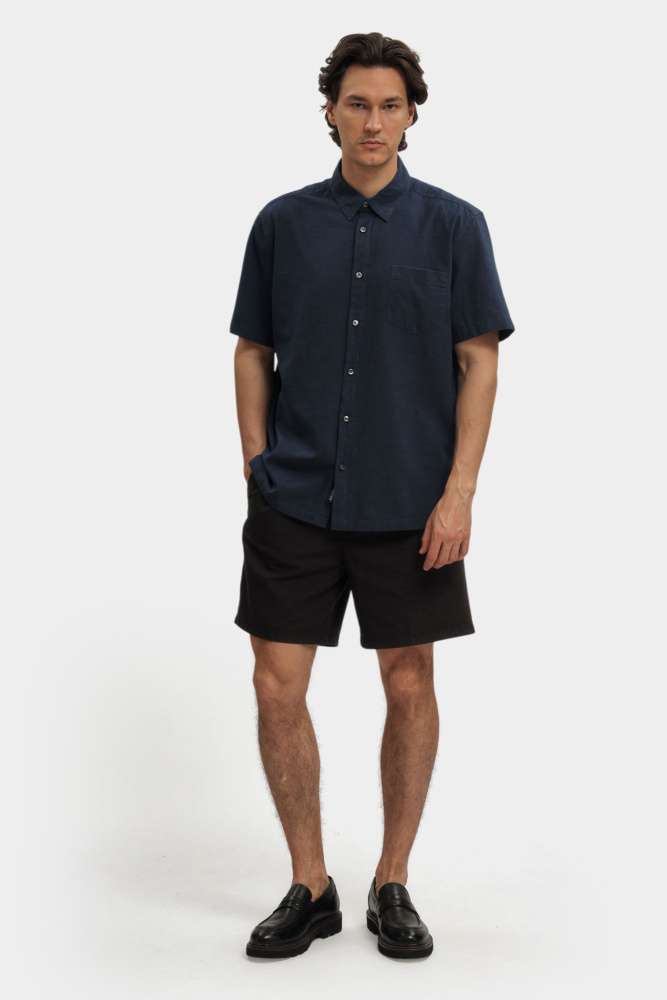 1016474 Рубашка Mustang Синий