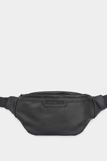 Сумка на пояс черная Bikkembergs