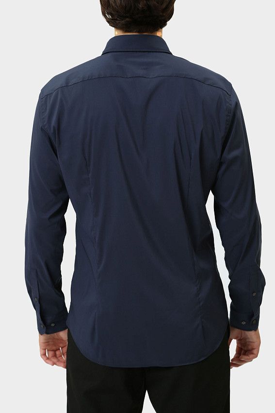 Сорочка д/р Strellson Синий