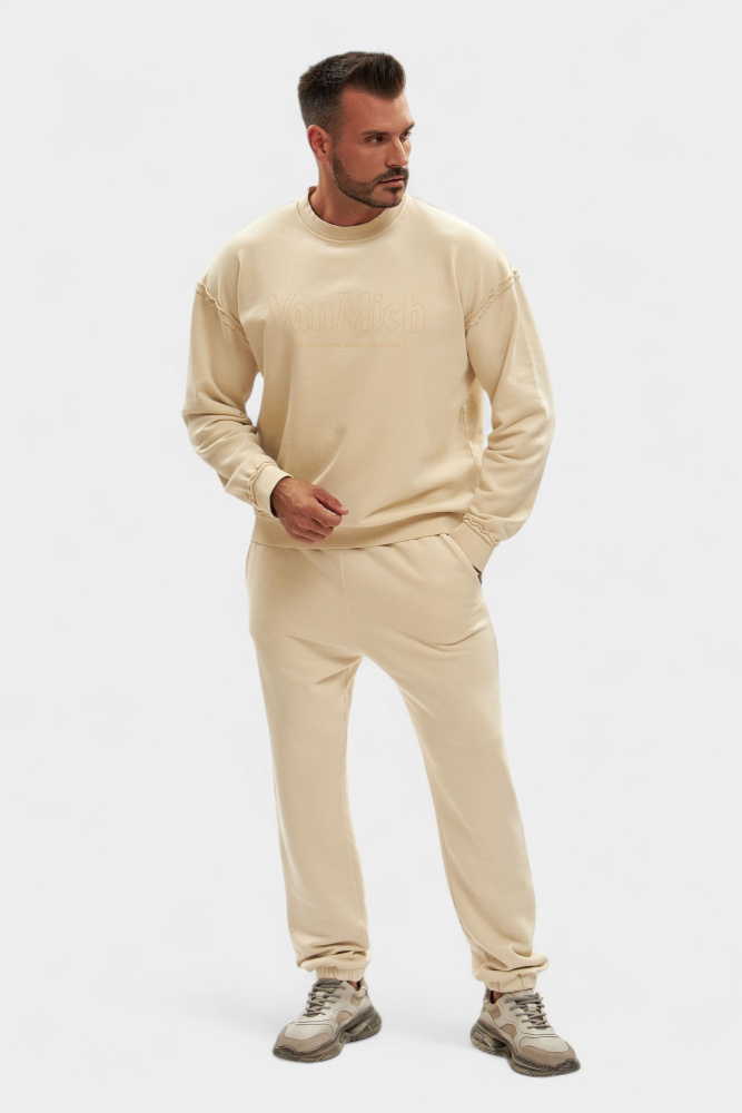 VM-ERK-20-584 Свитшот Van Mich Бежевый