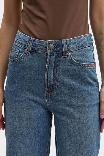 Джинсы прямые синие Pepe Jeans