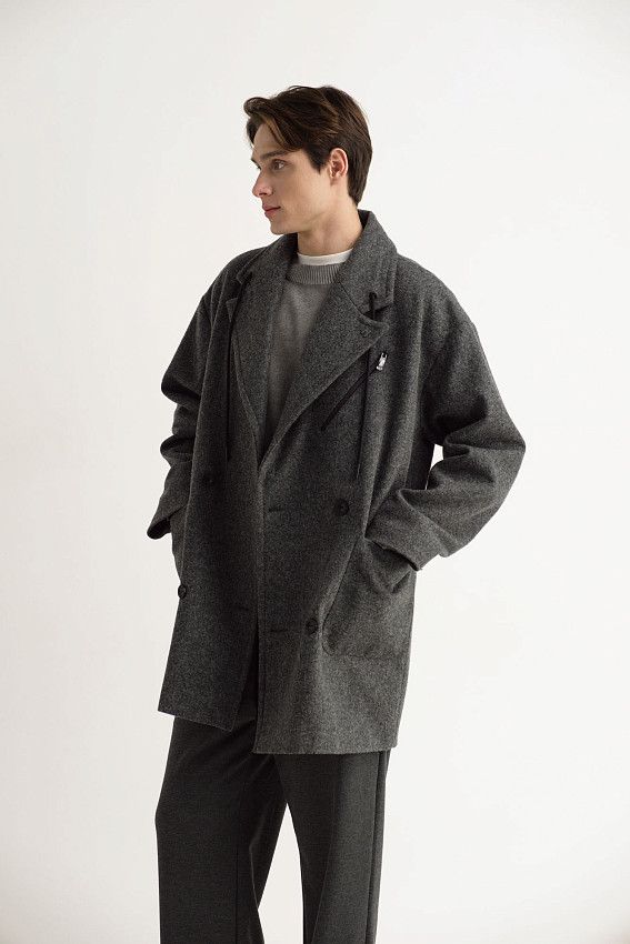 Пальто The Hills Серый