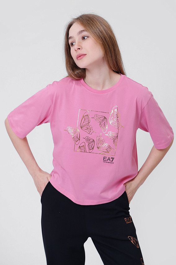 Футболка EA7 Розовый