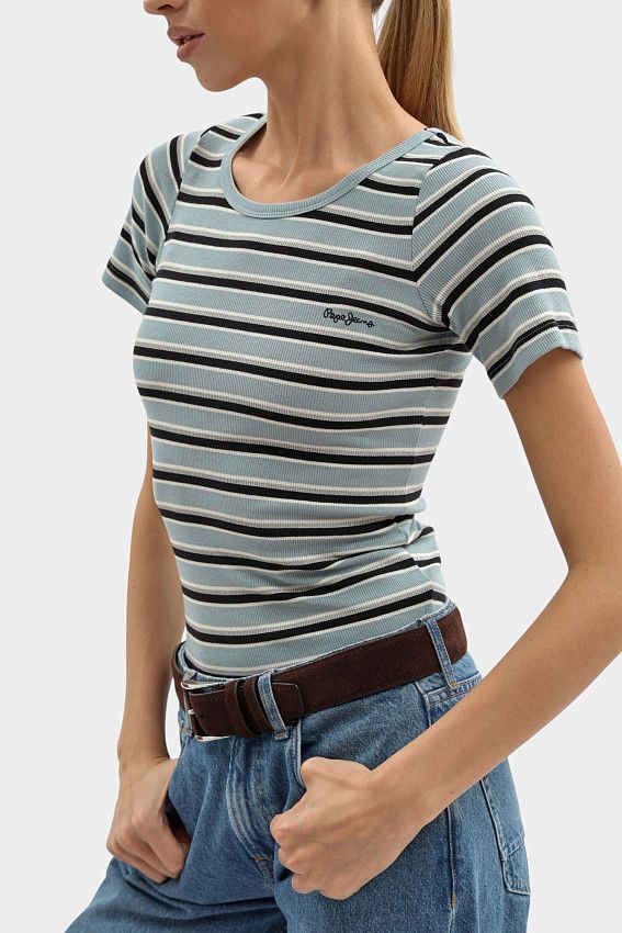 Футболка Pepe Jeans Голубой