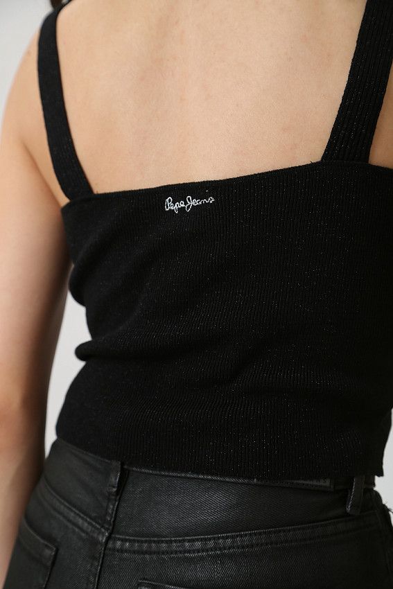 Топ Pepe Jeans Черный