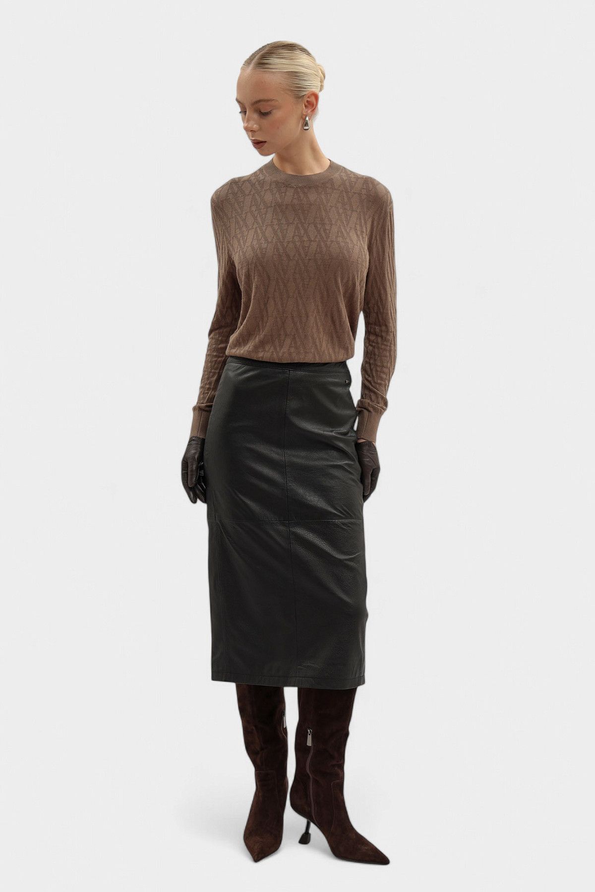 Джемпер Armani Exchange Коричневый
